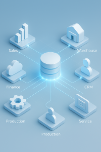 Softone Cloud ERP: Ενοποιημένη πλατφόρμα – Όλα τα τμήματα σε μία κοινή βάση δεδομένων
