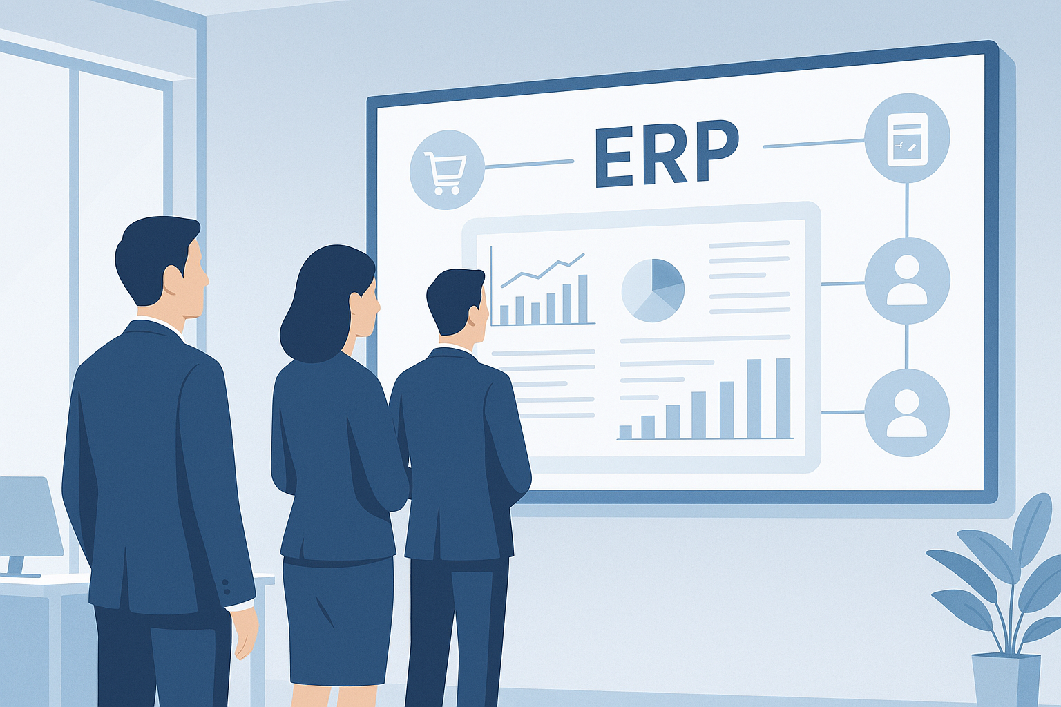 ERP σύστημα που ενοποιεί πωλήσεις, οικονομικά και αποθήκη για μεγαλύτερη αποδοτικότητα